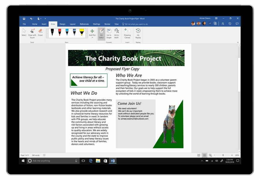 Word Screenshot